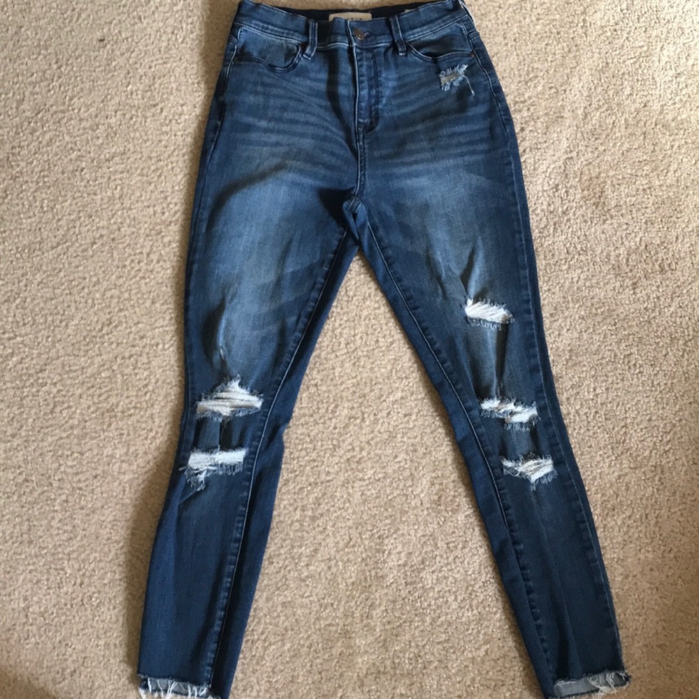 pacSun high-rise ankle jegging jeans